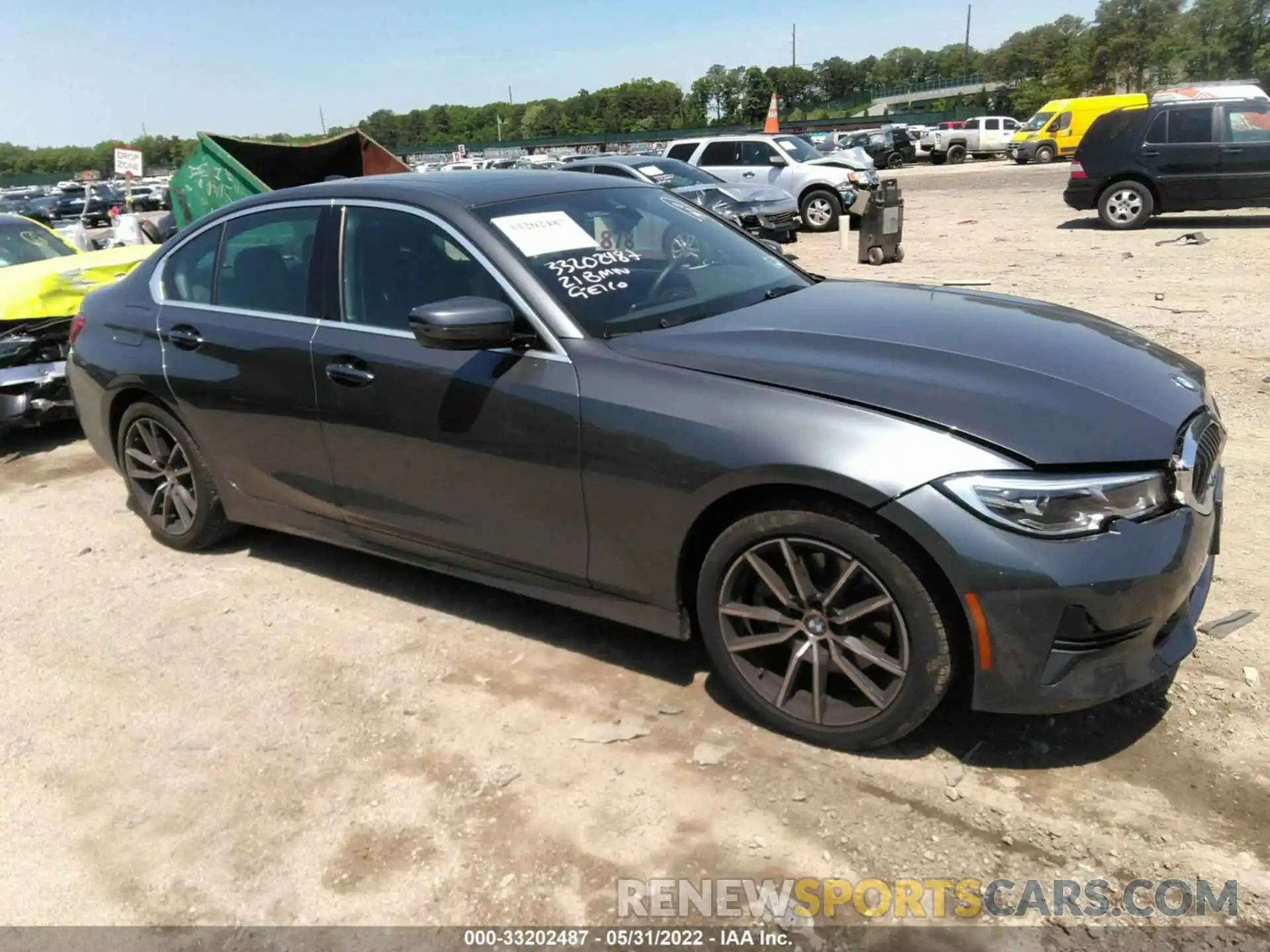 1 Фотография поврежденного автомобиля 3MW5R7J02M8C00681 BMW 3 SERIES 2021