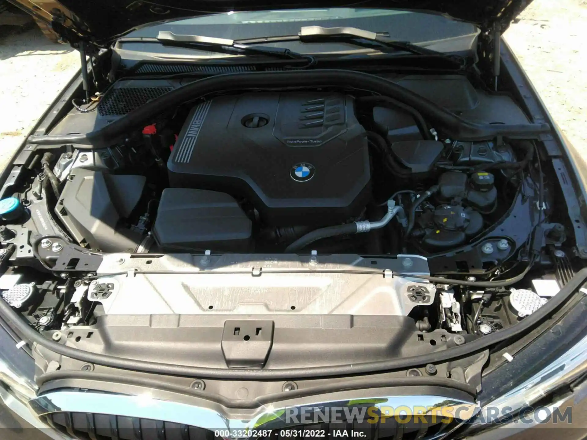 10 Фотография поврежденного автомобиля 3MW5R7J02M8C00681 BMW 3 SERIES 2021