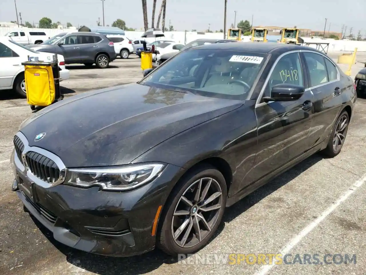 2 Photograph of a damaged car 3MW5R7J02M8C17898 BMW 3 SERIES 2021