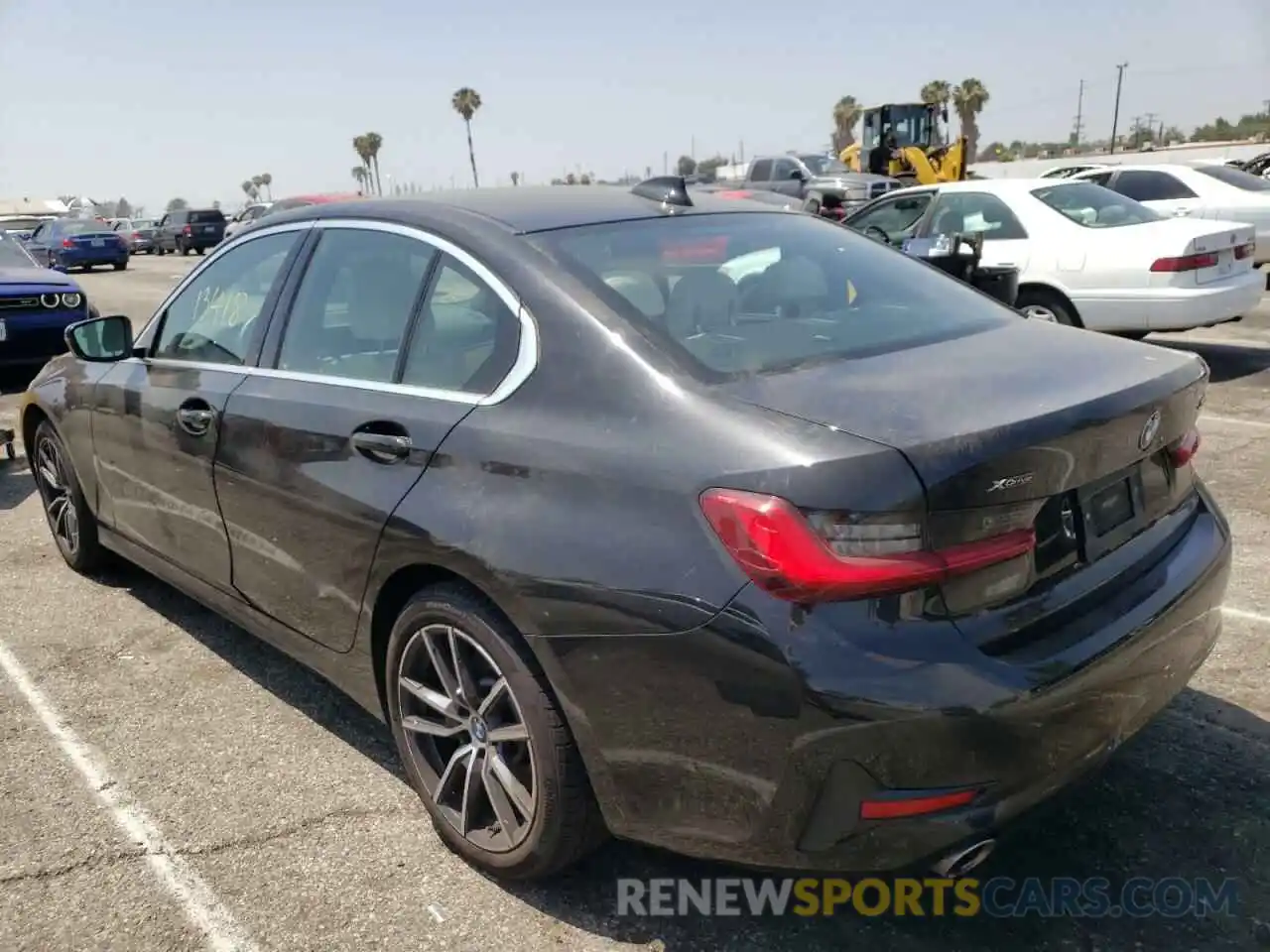 3 Photograph of a damaged car 3MW5R7J02M8C17898 BMW 3 SERIES 2021