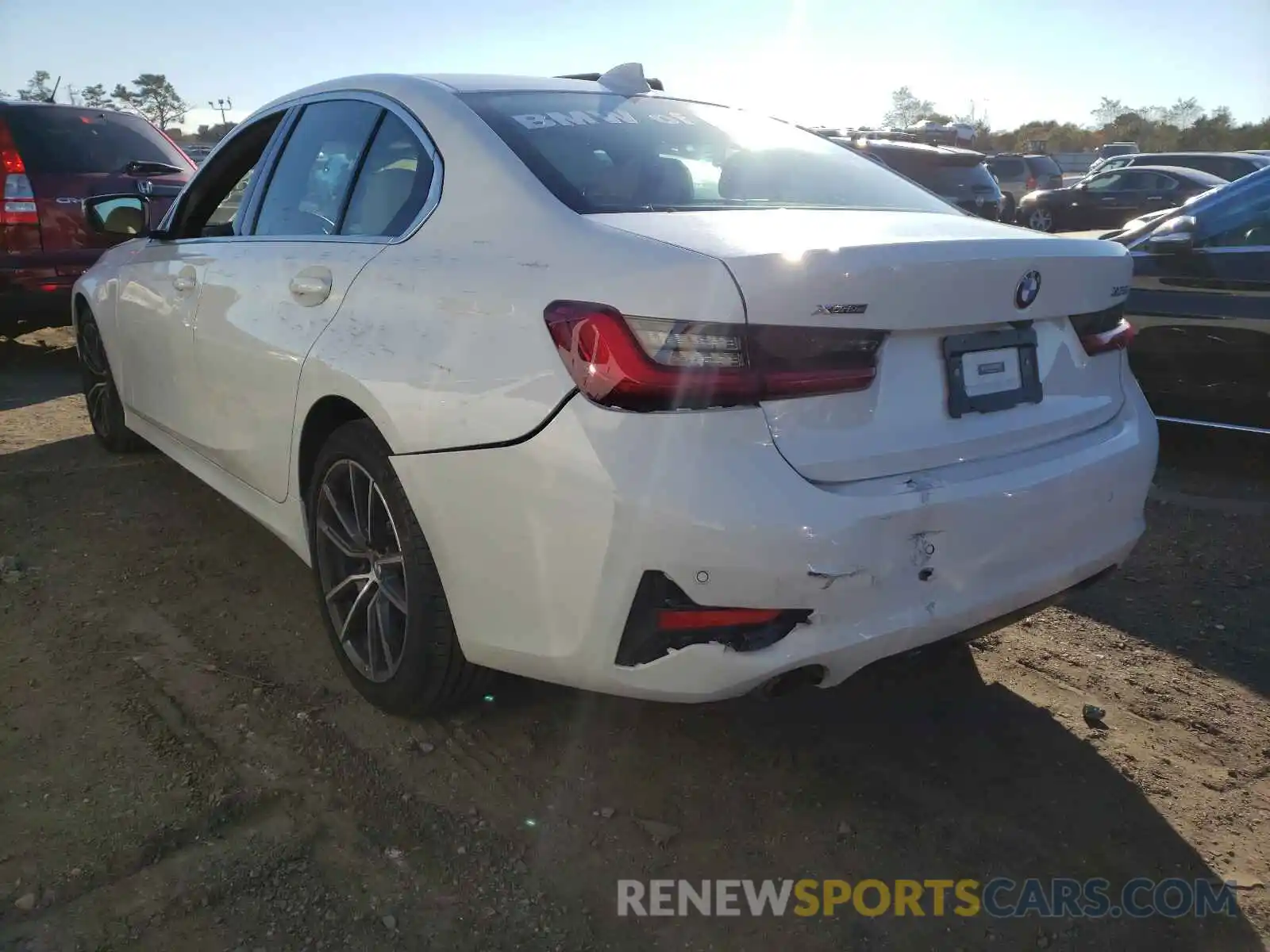 3 Photograph of a damaged car 3MW5R7J02M8C18467 BMW 3 SERIES 2021