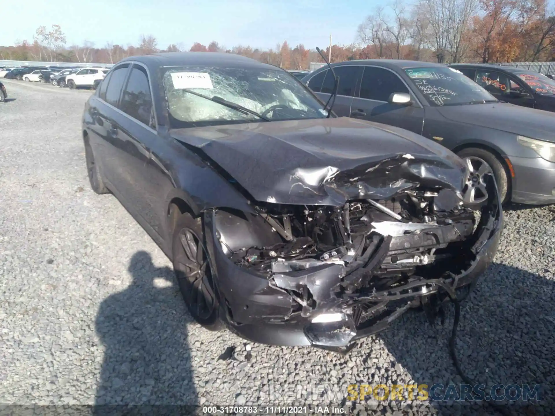 1 Photograph of a damaged car 3MW5R7J02M8C18923 BMW 3 SERIES 2021