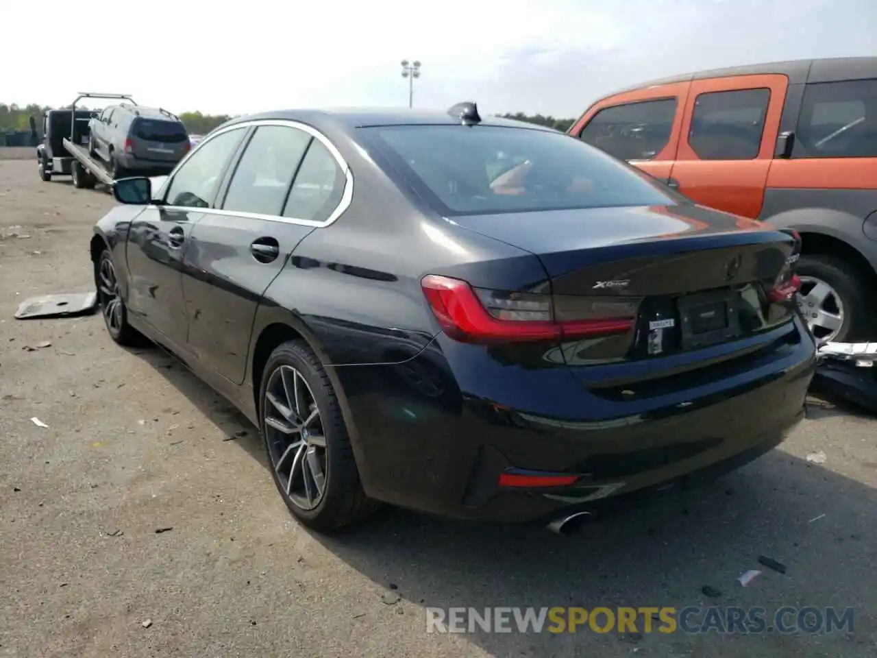 3 Photograph of a damaged car 3MW5R7J03M8B60577 BMW 3 SERIES 2021