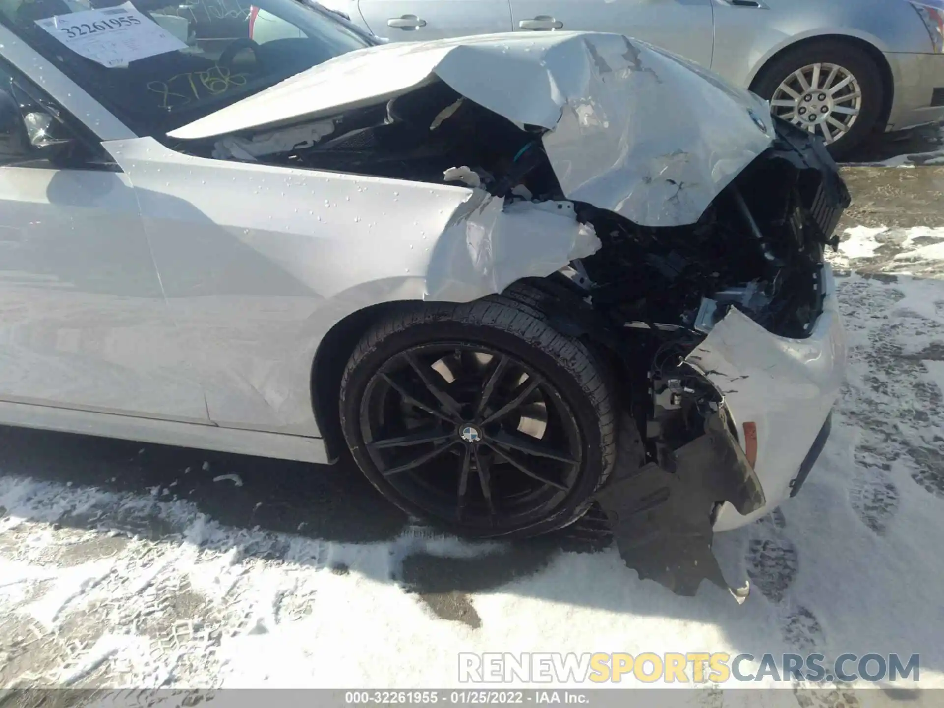 6 Photograph of a damaged car 3MW5R7J03M8B81851 BMW 3 SERIES 2021