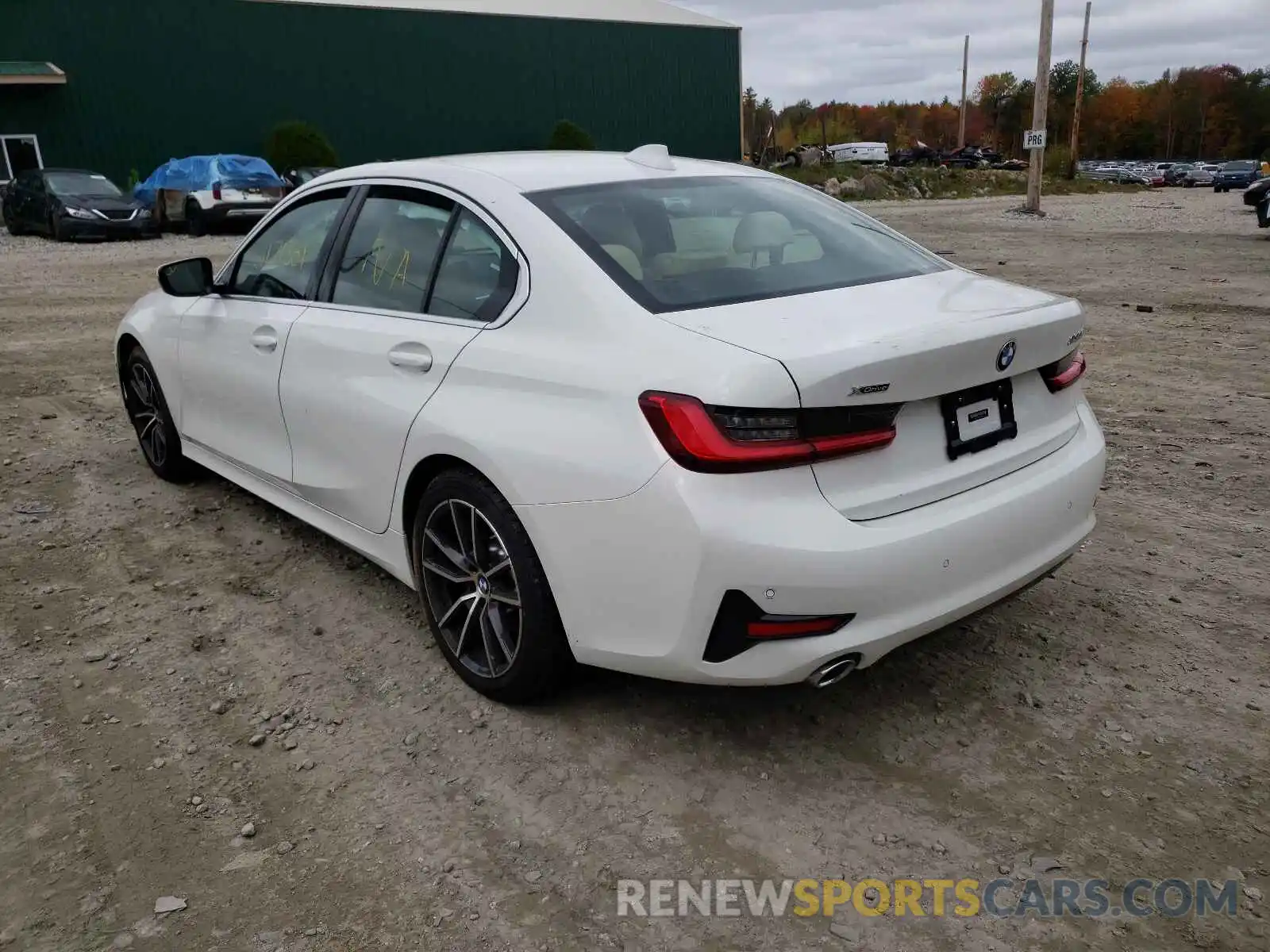 3 Photograph of a damaged car 3MW5R7J03M8B95653 BMW 3 SERIES 2021