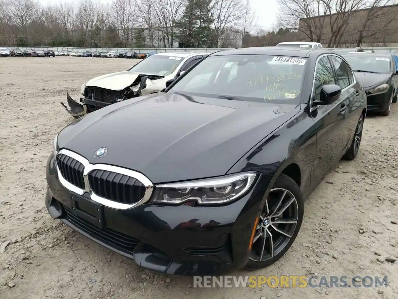 2 Photograph of a damaged car 3MW5R7J03M8C07672 BMW 3 SERIES 2021