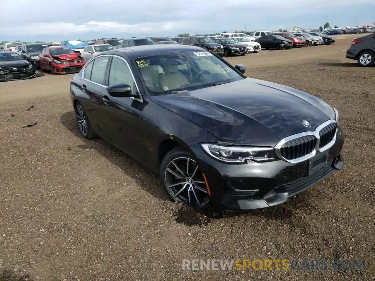 1 Photograph of a damaged car 3MW5R7J03M8C08059 BMW 3 SERIES 2021