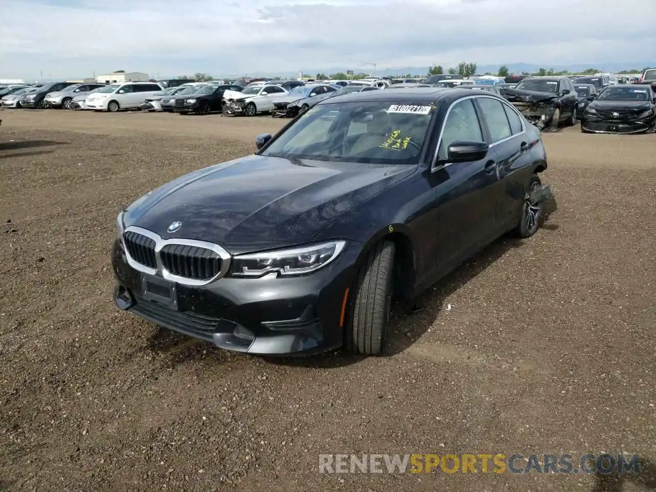 2 Photograph of a damaged car 3MW5R7J03M8C08059 BMW 3 SERIES 2021