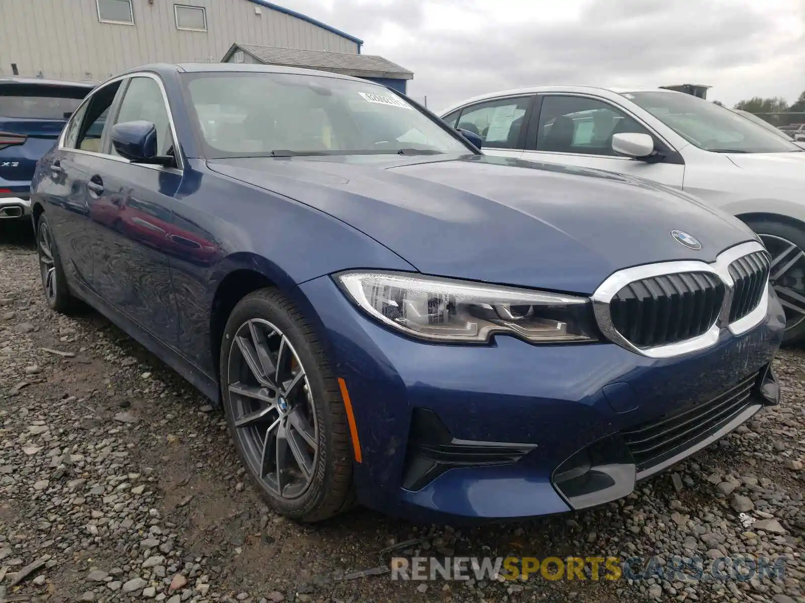 1 Photograph of a damaged car 3MW5R7J03M8C10443 BMW 3 SERIES 2021