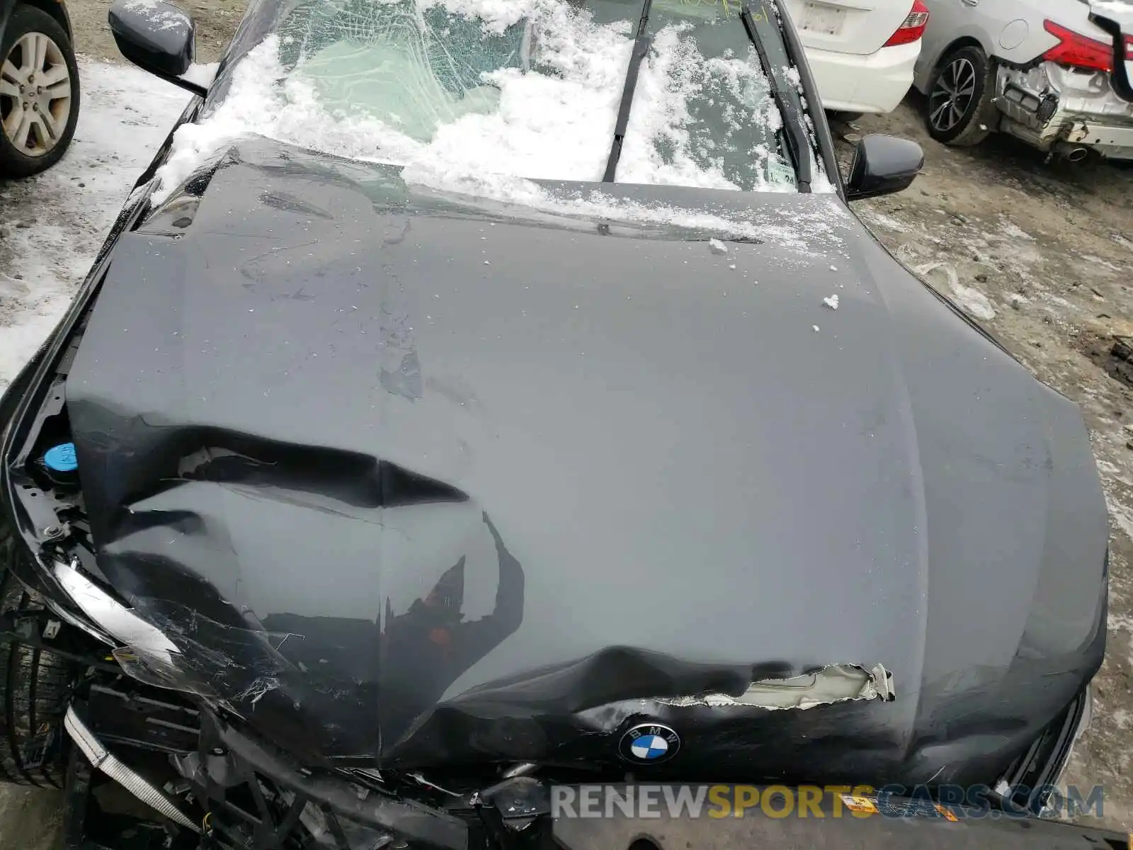 7 Photograph of a damaged car 3MW5R7J04M8B61298 BMW 3 SERIES 2021