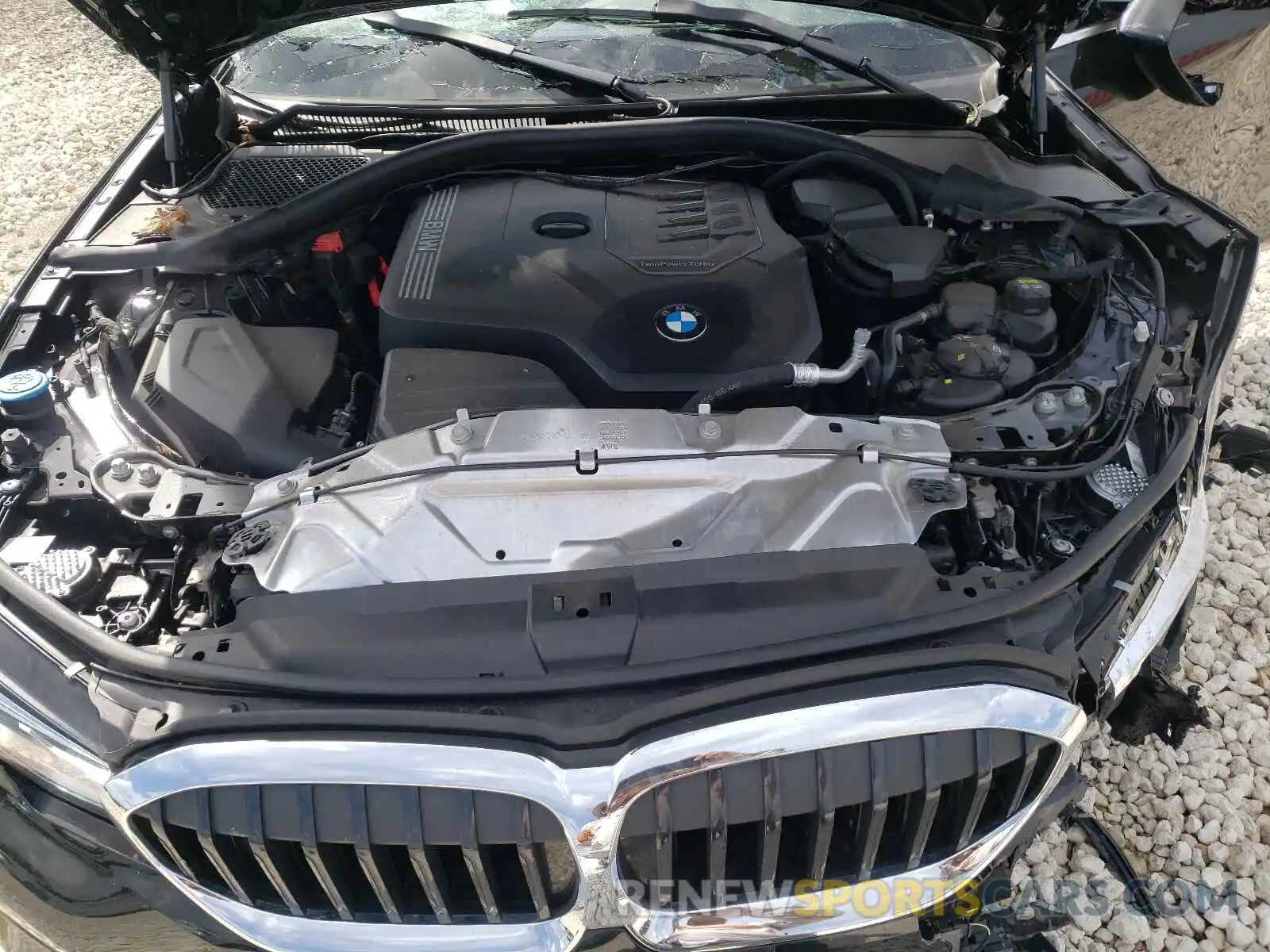 7 Фотография поврежденного автомобиля 3MW5R7J04M8B81602 BMW 3 SERIES 2021