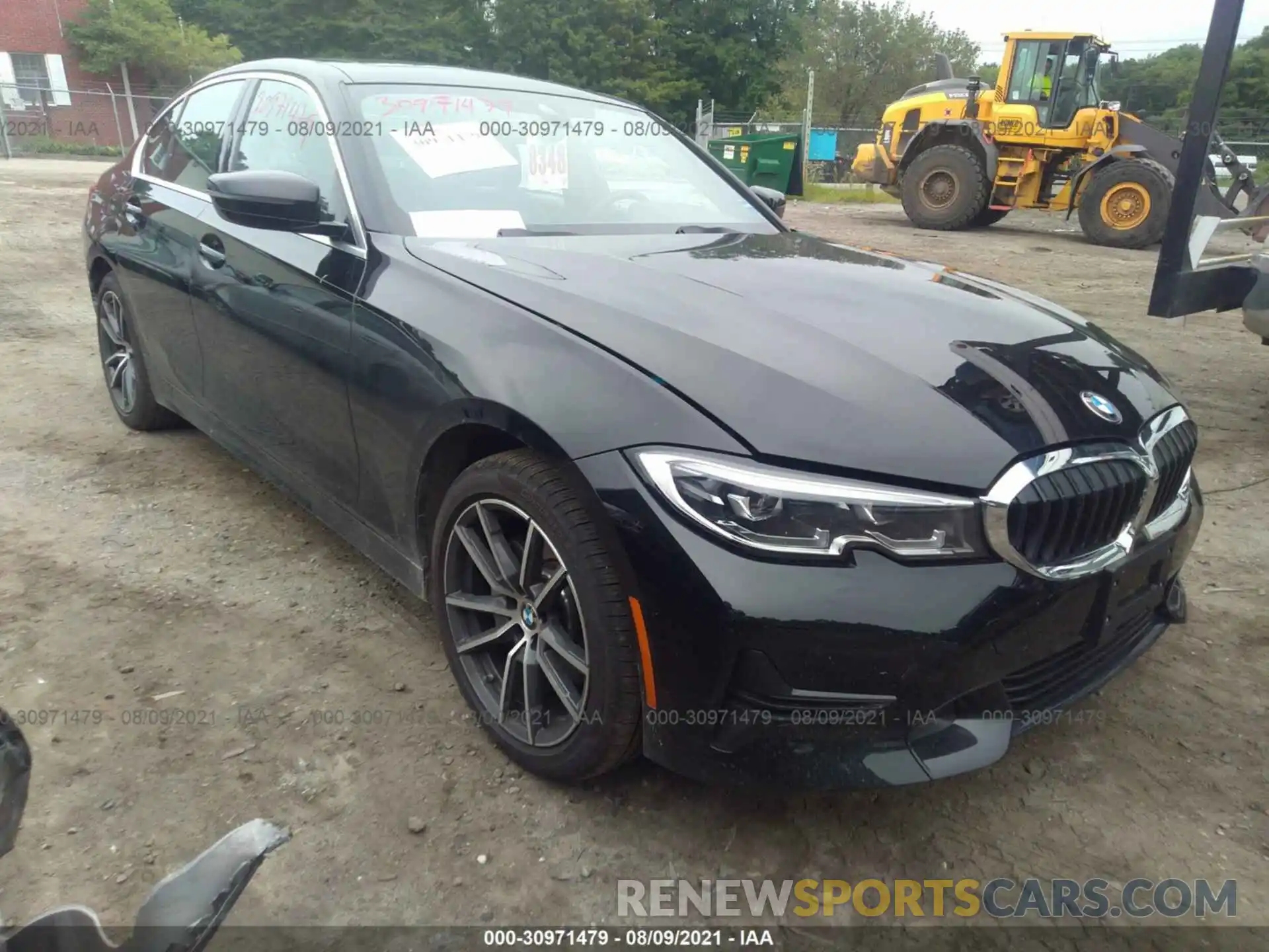 1 Фотография поврежденного автомобиля 3MW5R7J04M8C04635 BMW 3 SERIES 2021