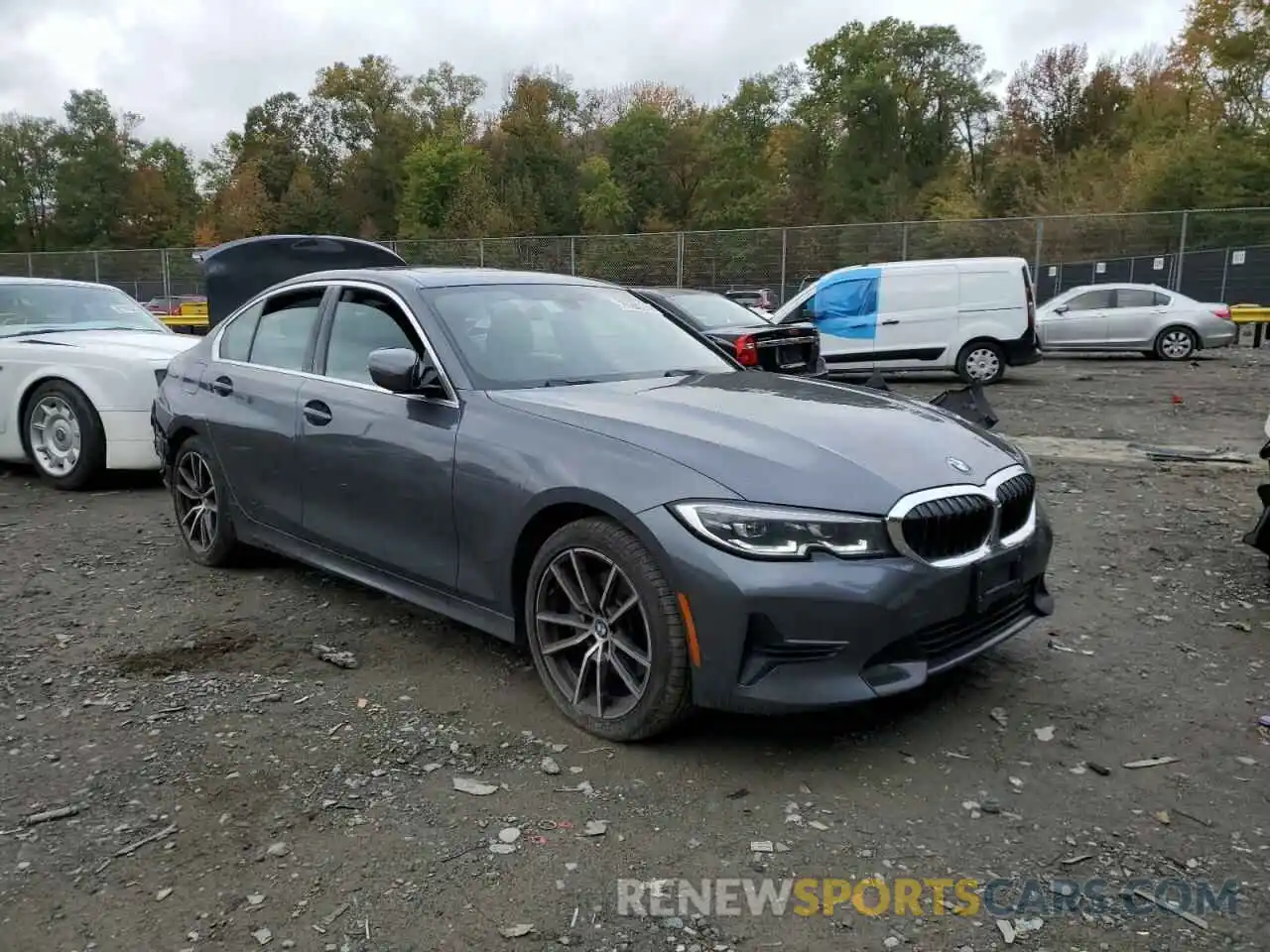 1 Photograph of a damaged car 3MW5R7J04M8C07941 BMW 3 SERIES 2021