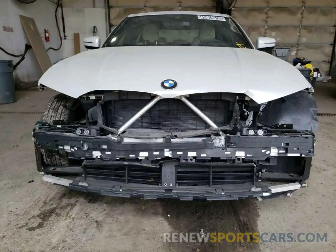 9 Photograph of a damaged car 3MW5R7J04M8C08183 BMW 3 SERIES 2021