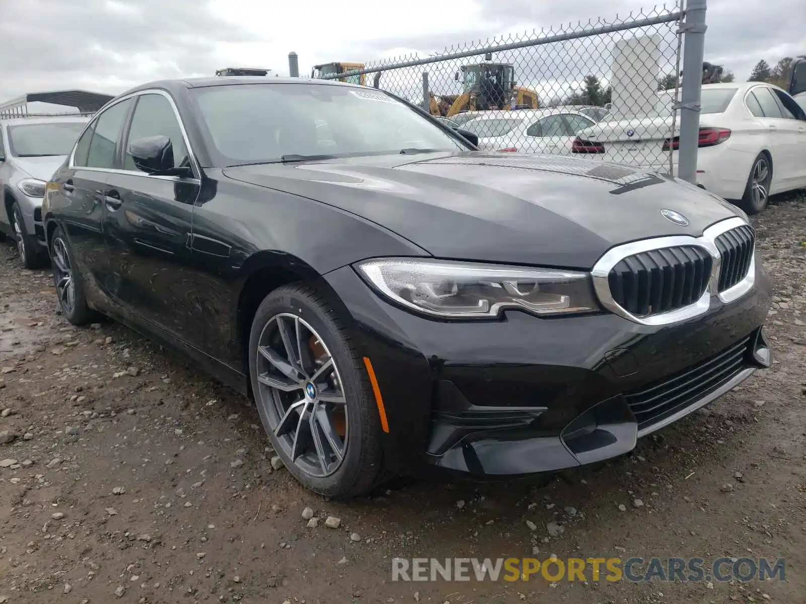 1 Photograph of a damaged car 3MW5R7J04M8C12038 BMW 3 SERIES 2021