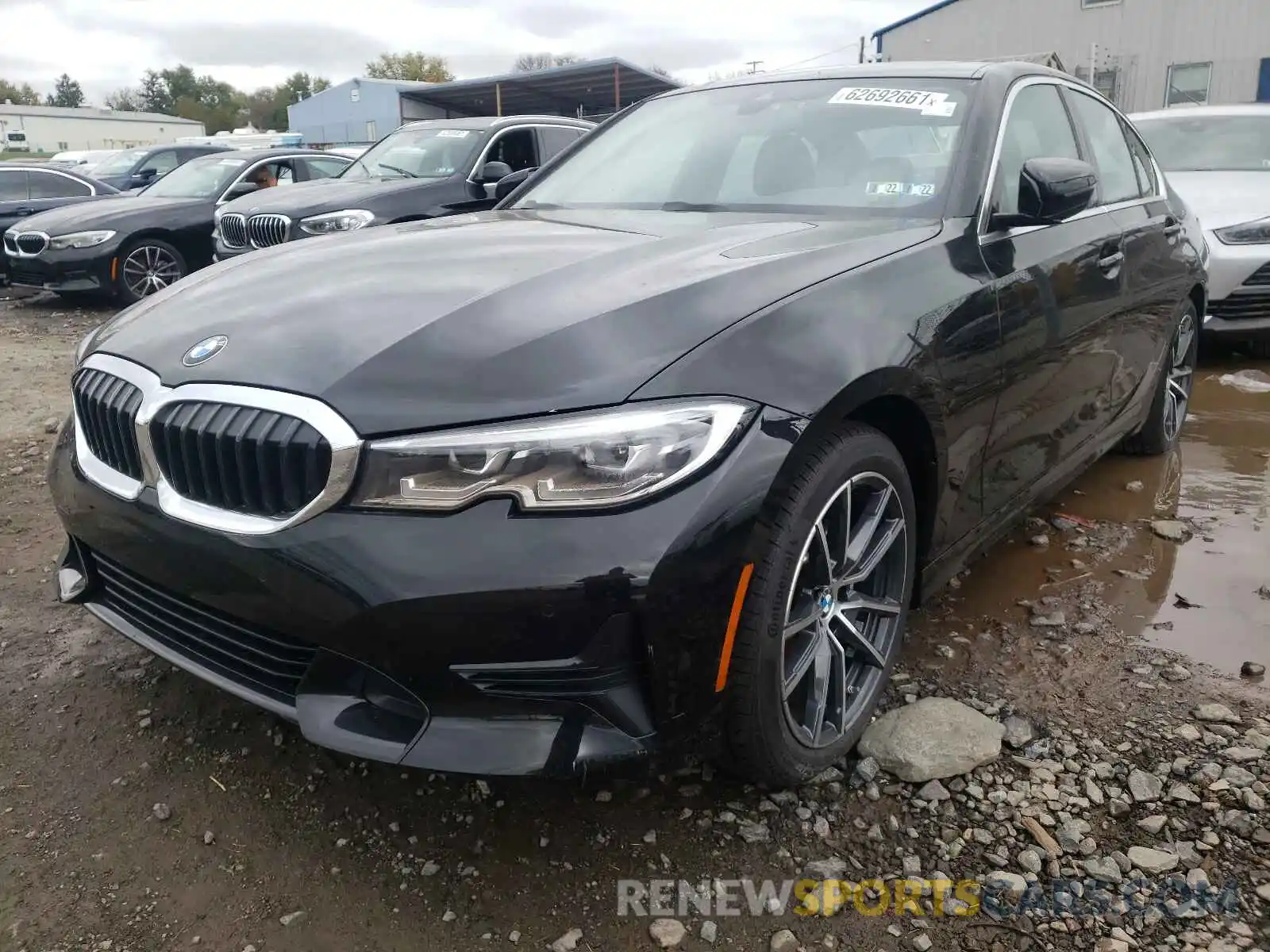 2 Photograph of a damaged car 3MW5R7J04M8C12038 BMW 3 SERIES 2021