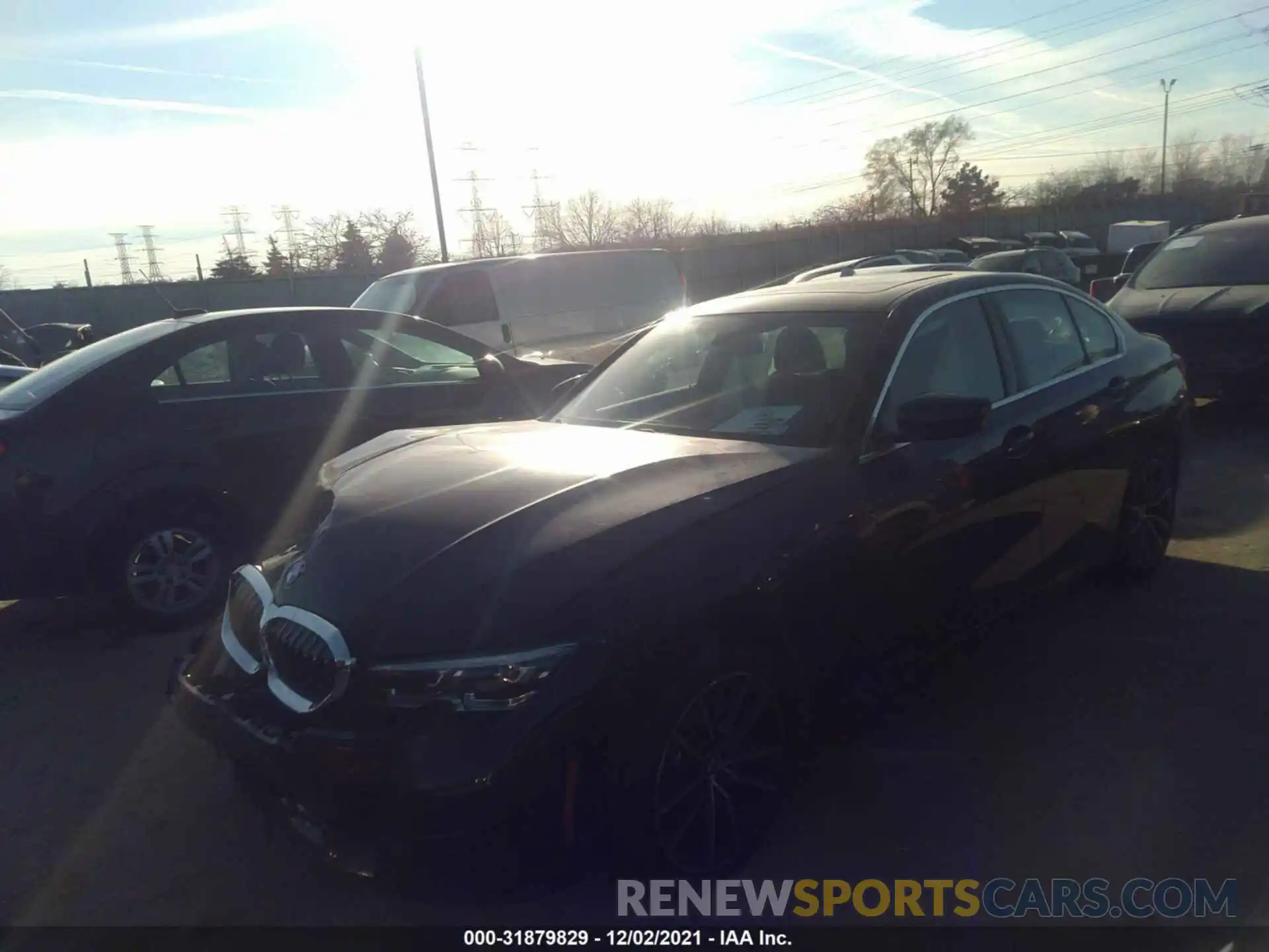 2 Photograph of a damaged car 3MW5R7J04M8C12931 BMW 3 SERIES 2021