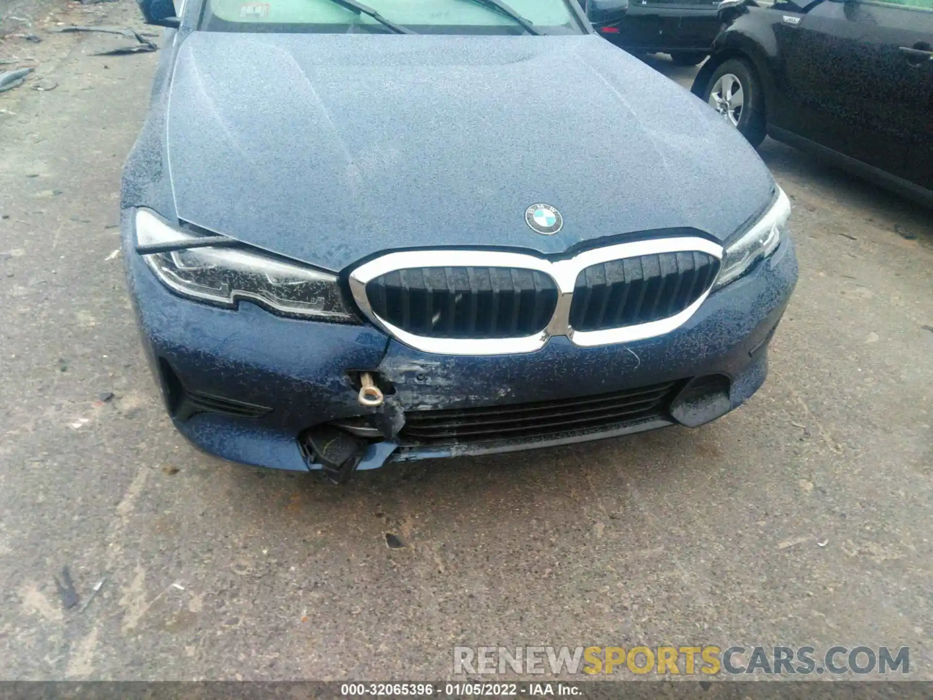 6 Photograph of a damaged car 3MW5R7J05M8B49399 BMW 3 SERIES 2021