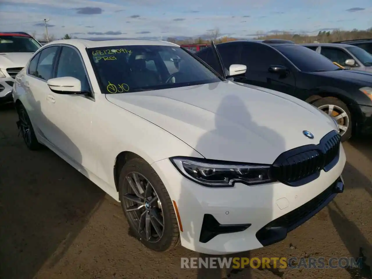 1 Photograph of a damaged car 3MW5R7J05M8B79115 BMW 3 SERIES 2021