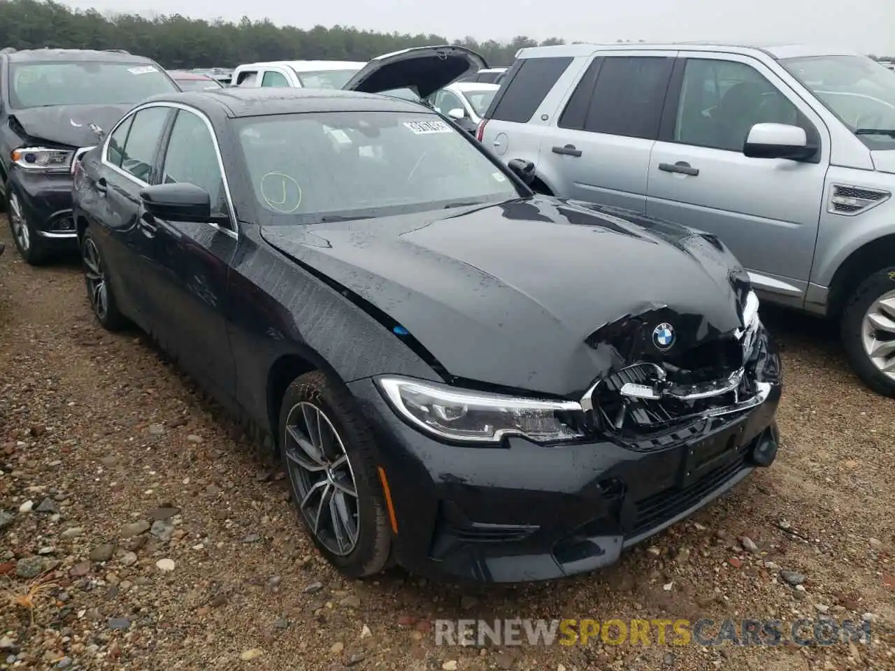 1 Photograph of a damaged car 3MW5R7J05M8C07835 BMW 3 SERIES 2021