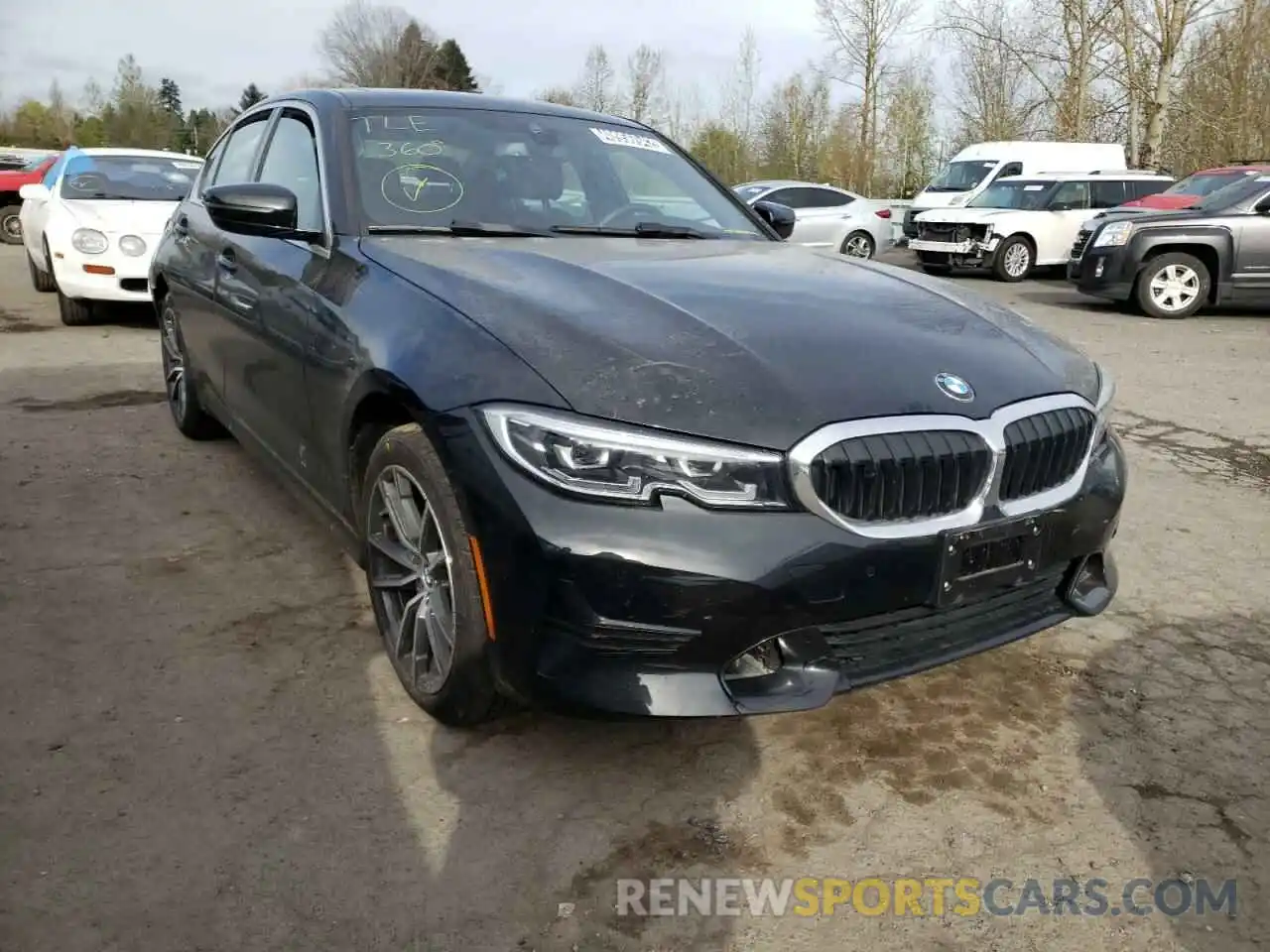 1 Photograph of a damaged car 3MW5R7J05M8C08029 BMW 3 SERIES 2021