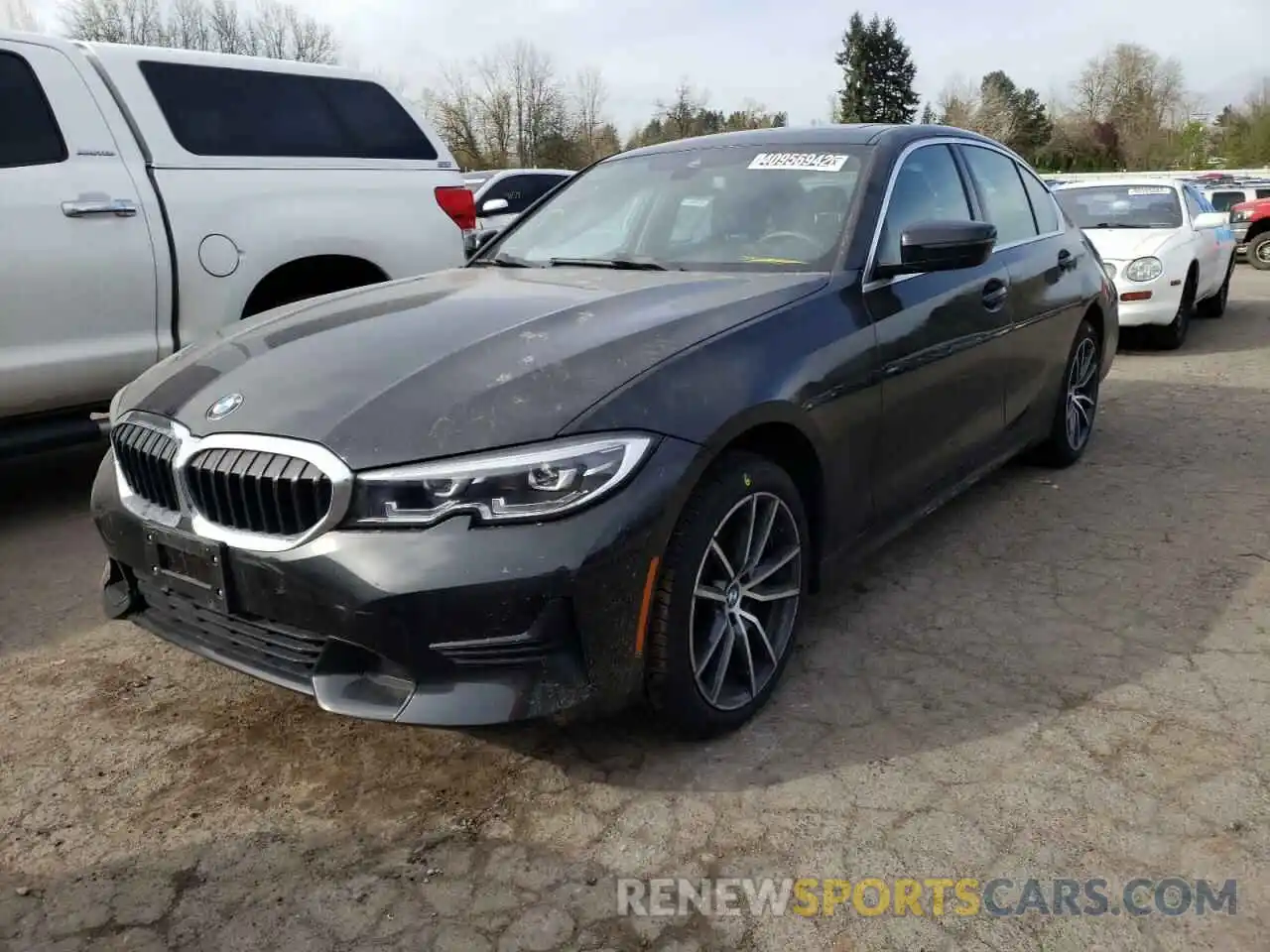 2 Photograph of a damaged car 3MW5R7J05M8C08029 BMW 3 SERIES 2021