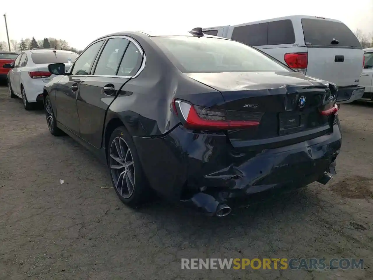 3 Photograph of a damaged car 3MW5R7J05M8C08029 BMW 3 SERIES 2021