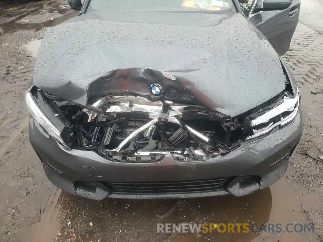 7 Photograph of a damaged car 3MW5R7J05M8C11495 BMW 3 SERIES 2021