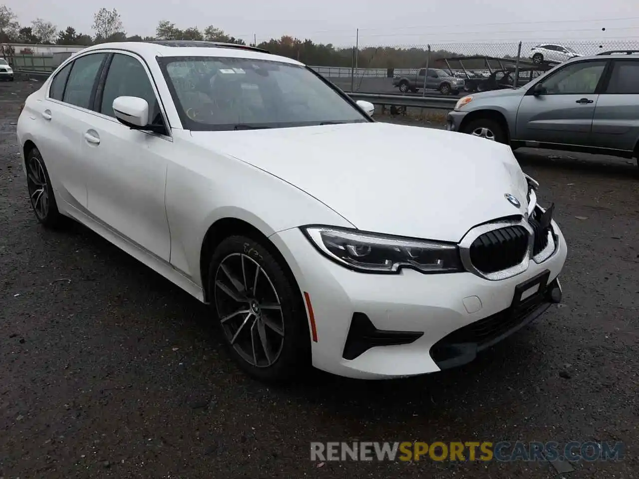 1 Photograph of a damaged car 3MW5R7J05M8C11755 BMW 3 SERIES 2021