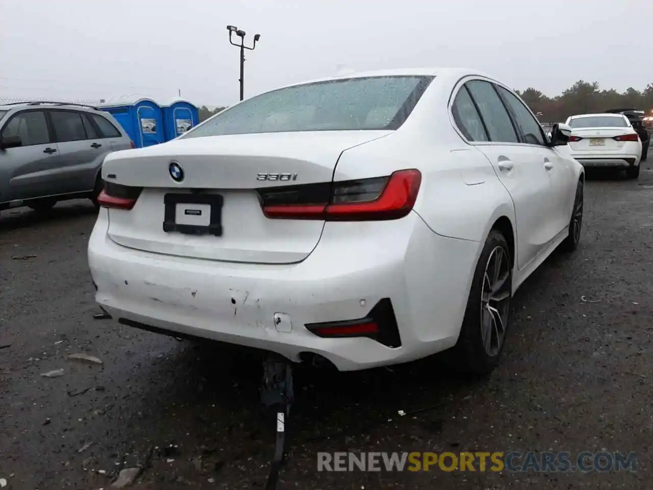 4 Photograph of a damaged car 3MW5R7J05M8C11755 BMW 3 SERIES 2021