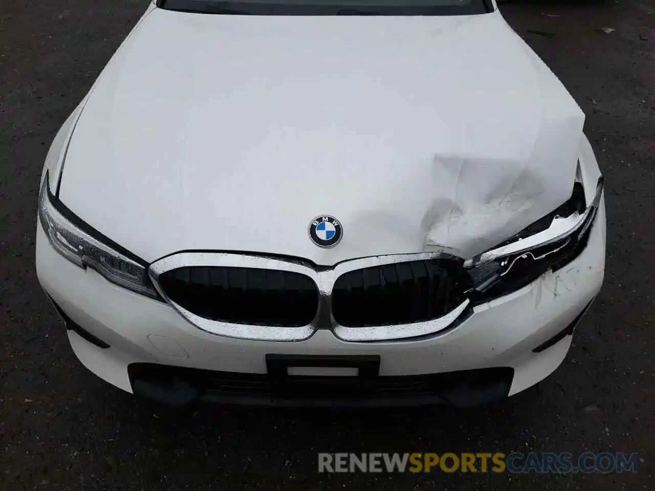 7 Photograph of a damaged car 3MW5R7J05M8C11755 BMW 3 SERIES 2021