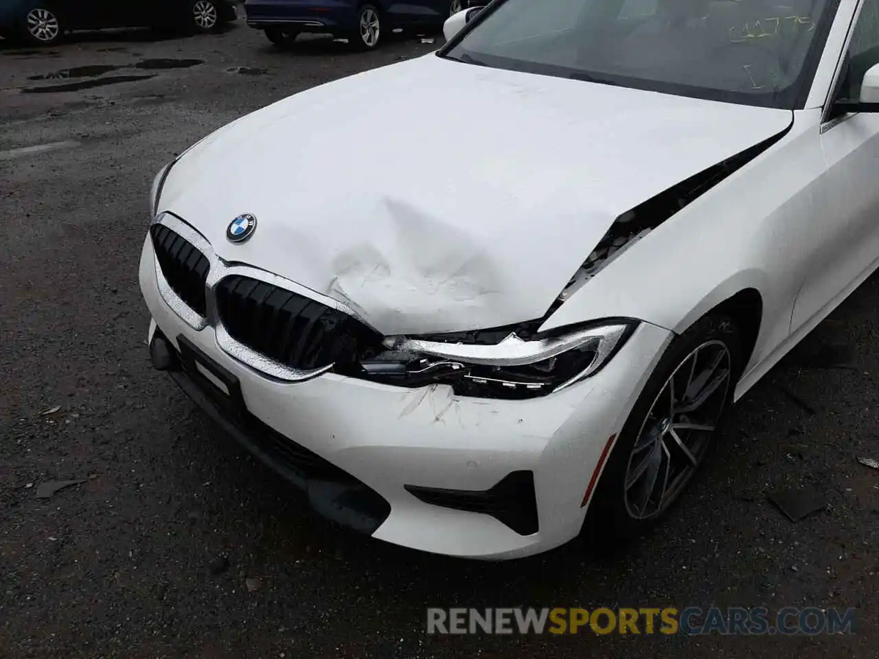 9 Photograph of a damaged car 3MW5R7J05M8C11755 BMW 3 SERIES 2021