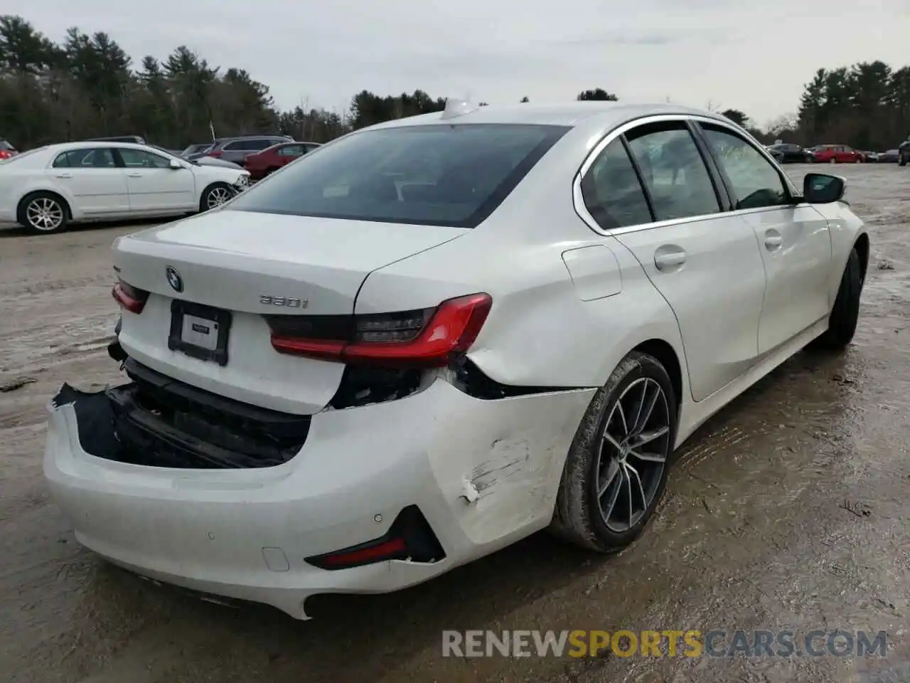 4 Photograph of a damaged car 3MW5R7J06M8B72951 BMW 3 SERIES 2021