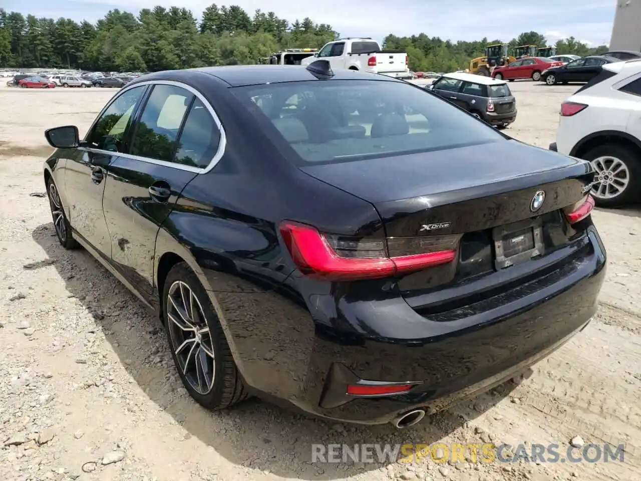 3 Photograph of a damaged car 3MW5R7J06M8B81648 BMW 3 SERIES 2021