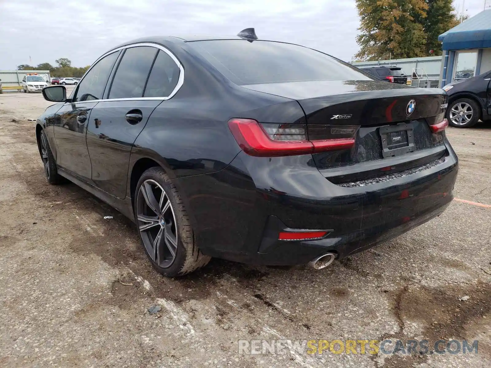 3 Фотография поврежденного автомобиля 3MW5R7J06M8B95842 BMW 3 SERIES 2021