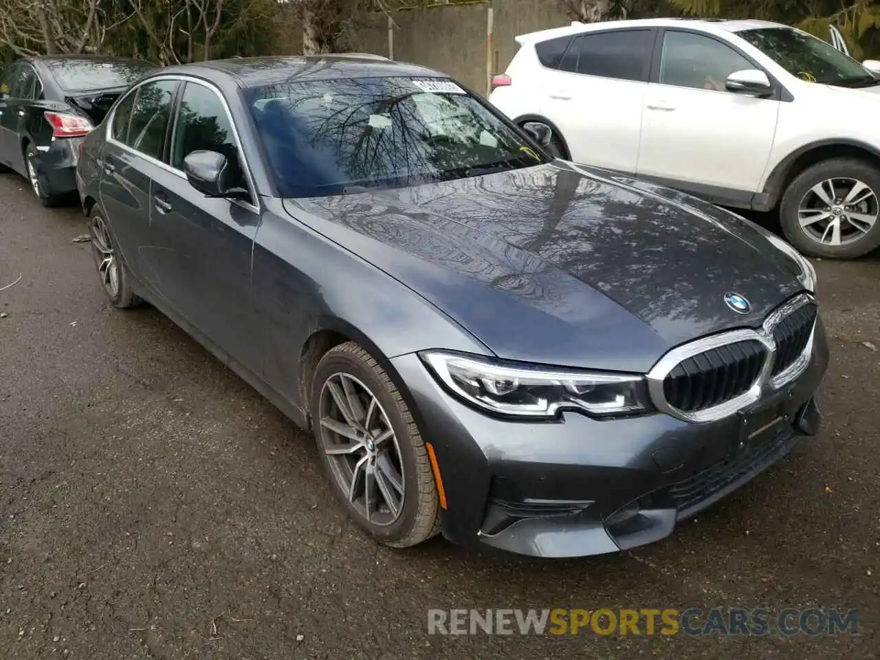 1 Photograph of a damaged car 3MW5R7J06M8C08170 BMW 3 SERIES 2021