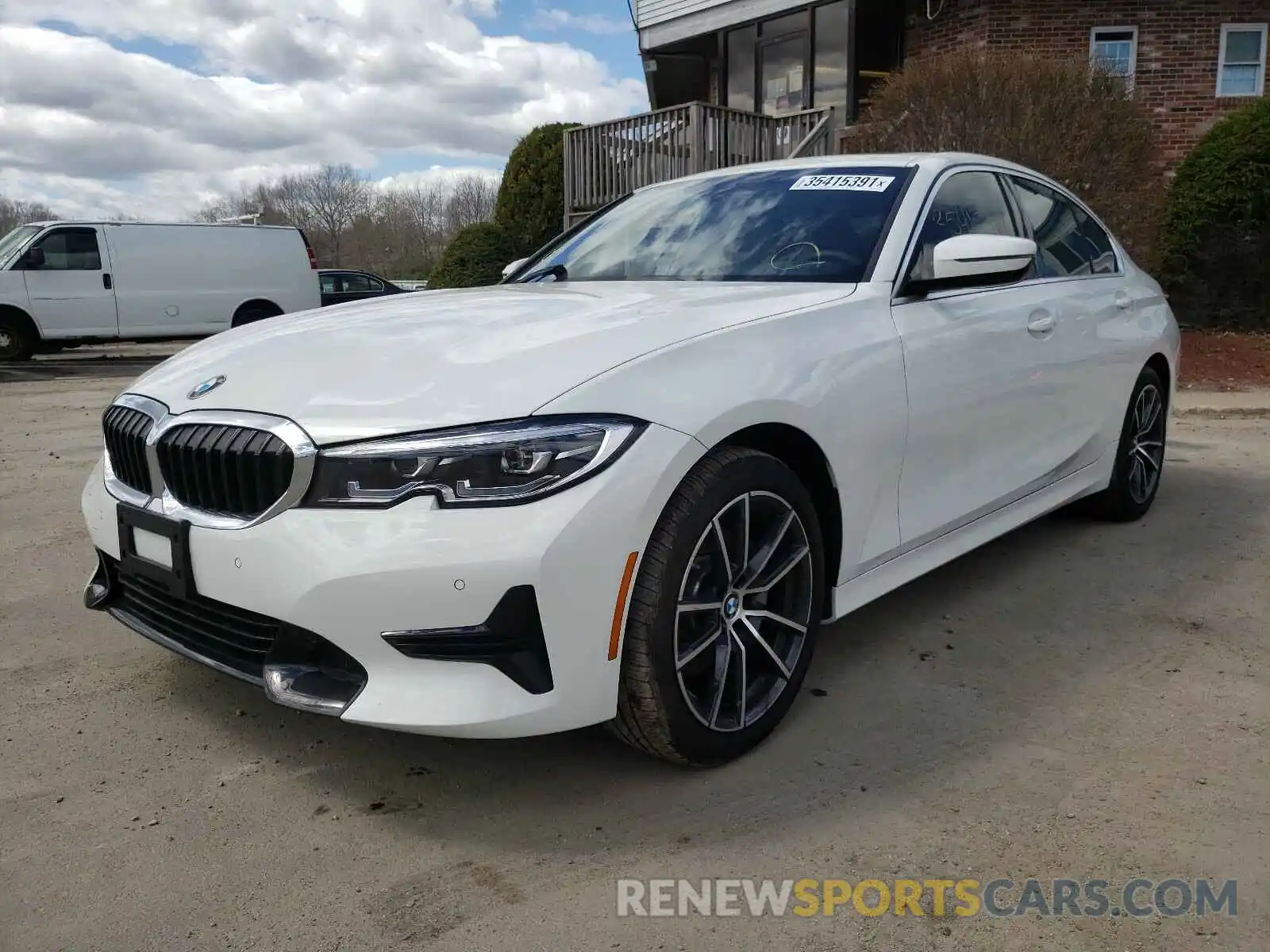 2 Photograph of a damaged car 3MW5R7J07M8B47928 BMW 3 SERIES 2021