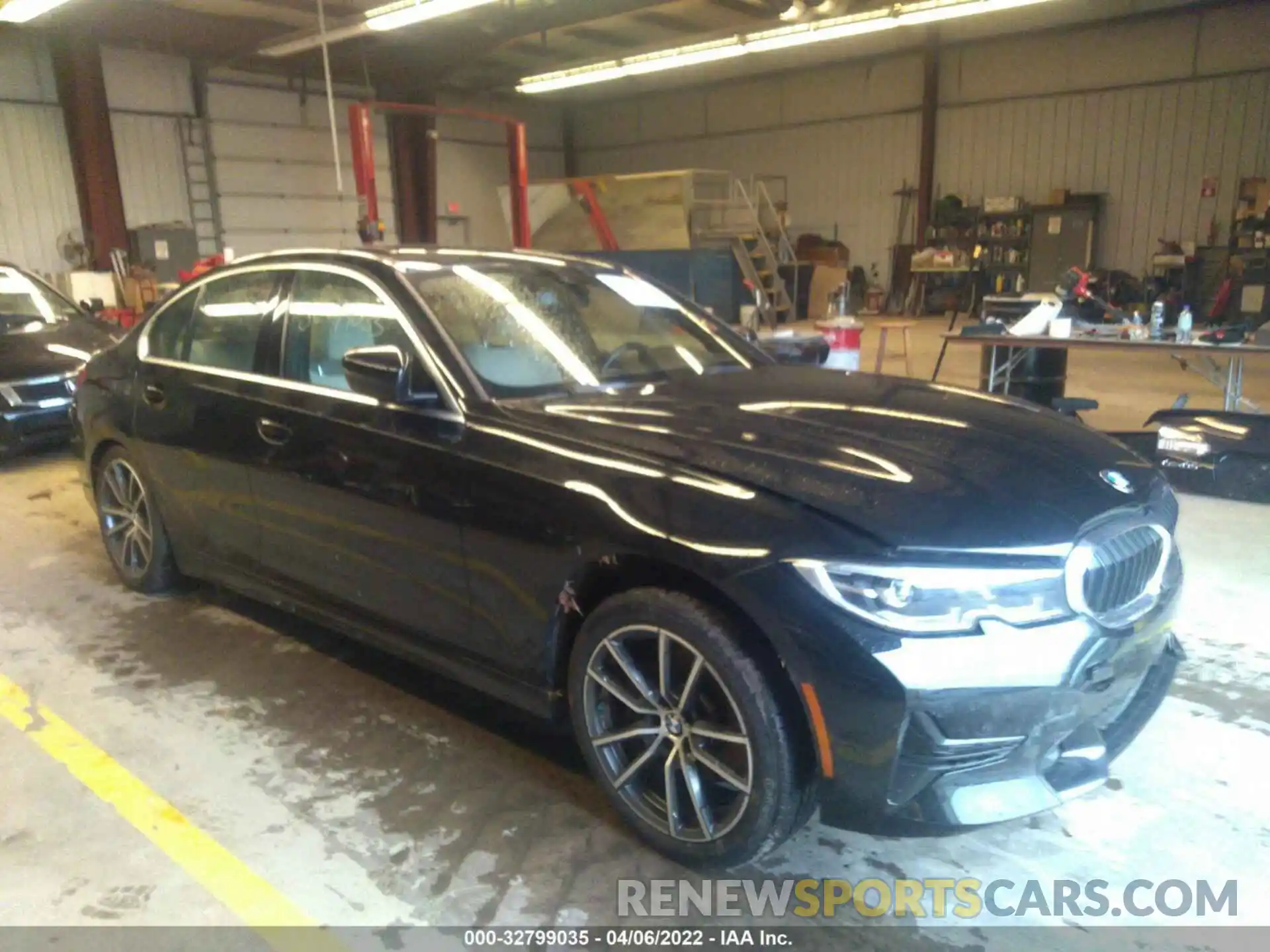 1 Photograph of a damaged car 3MW5R7J07M8B62896 BMW 3 SERIES 2021