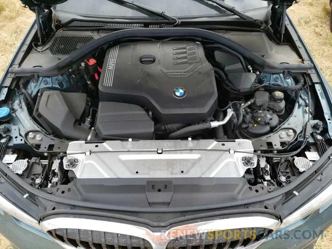 7 Фотография поврежденного автомобиля 3MW5R7J07M8B95414 BMW 3 SERIES 2021