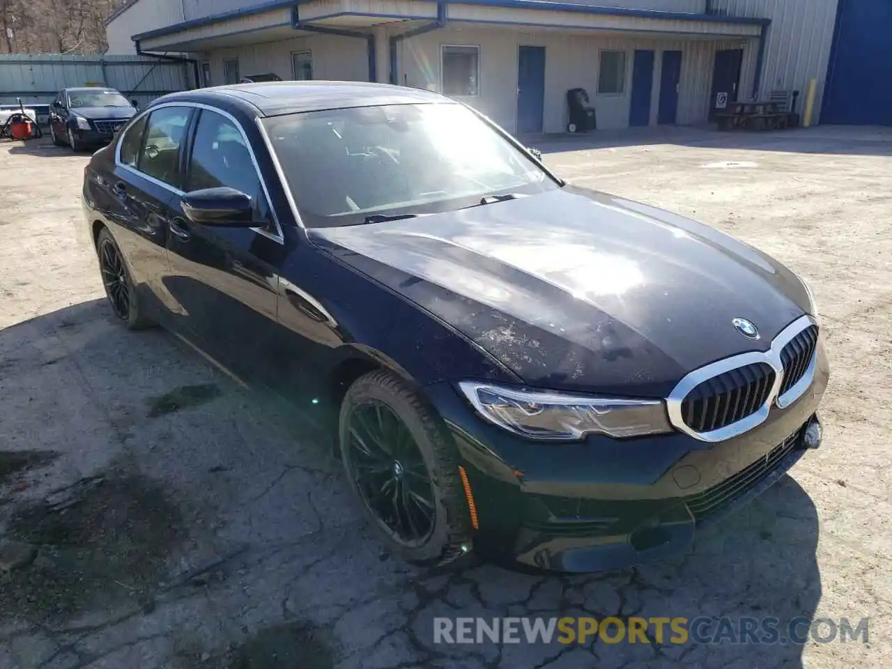 1 Photograph of a damaged car 3MW5R7J07M8B96725 BMW 3 SERIES 2021