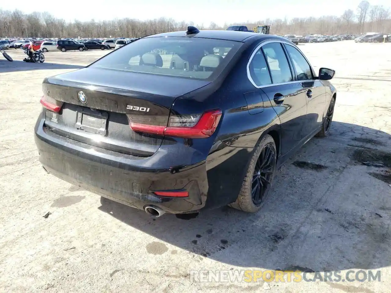 4 Фотография поврежденного автомобиля 3MW5R7J07M8B96725 BMW 3 SERIES 2021