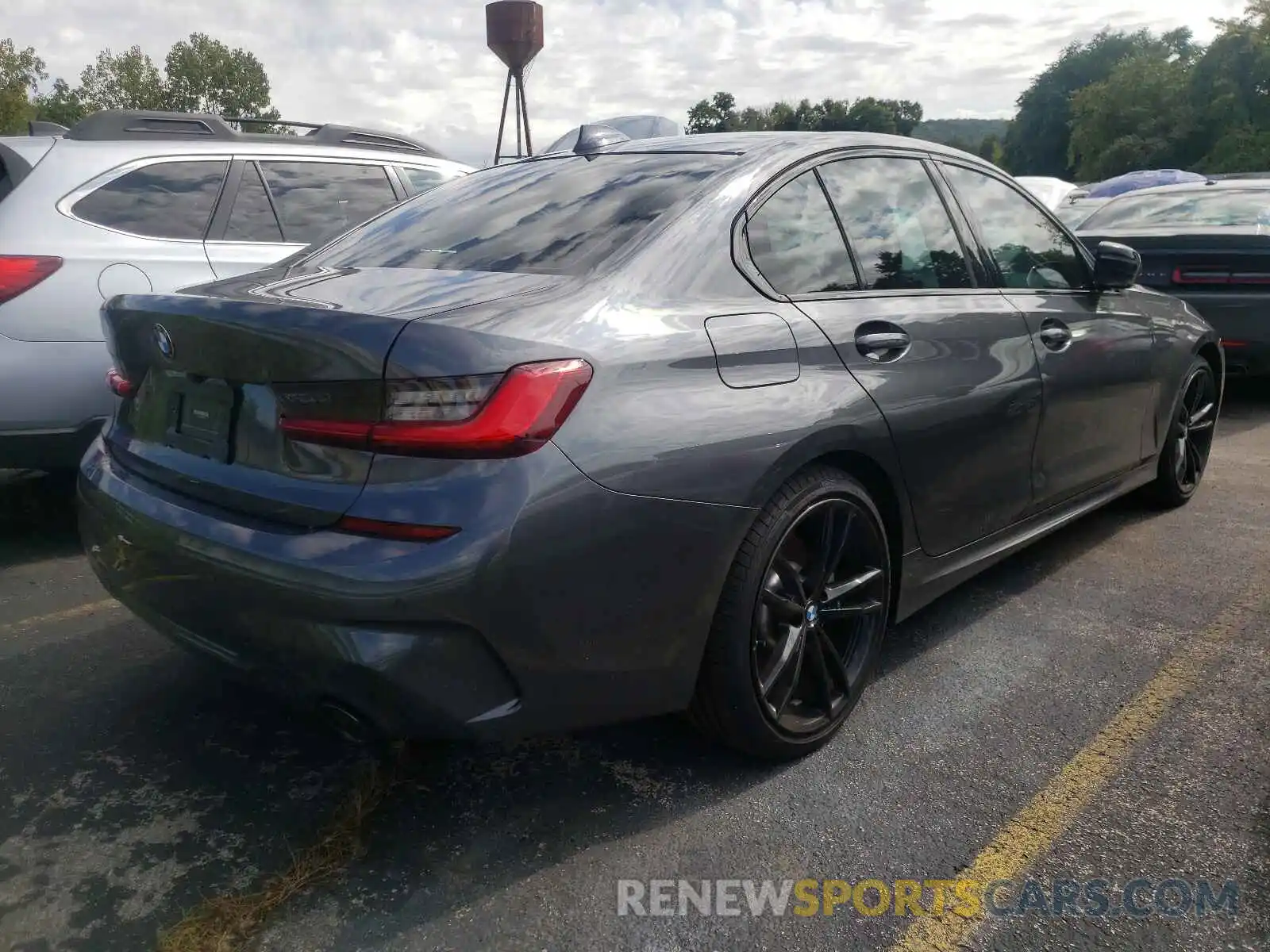 4 Photograph of a damaged car 3MW5R7J08M8B62440 BMW 3 SERIES 2021