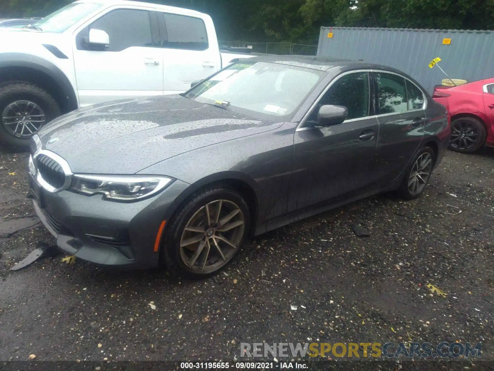 2 Photograph of a damaged car 3MW5R7J08M8B70859 BMW 3 SERIES 2021