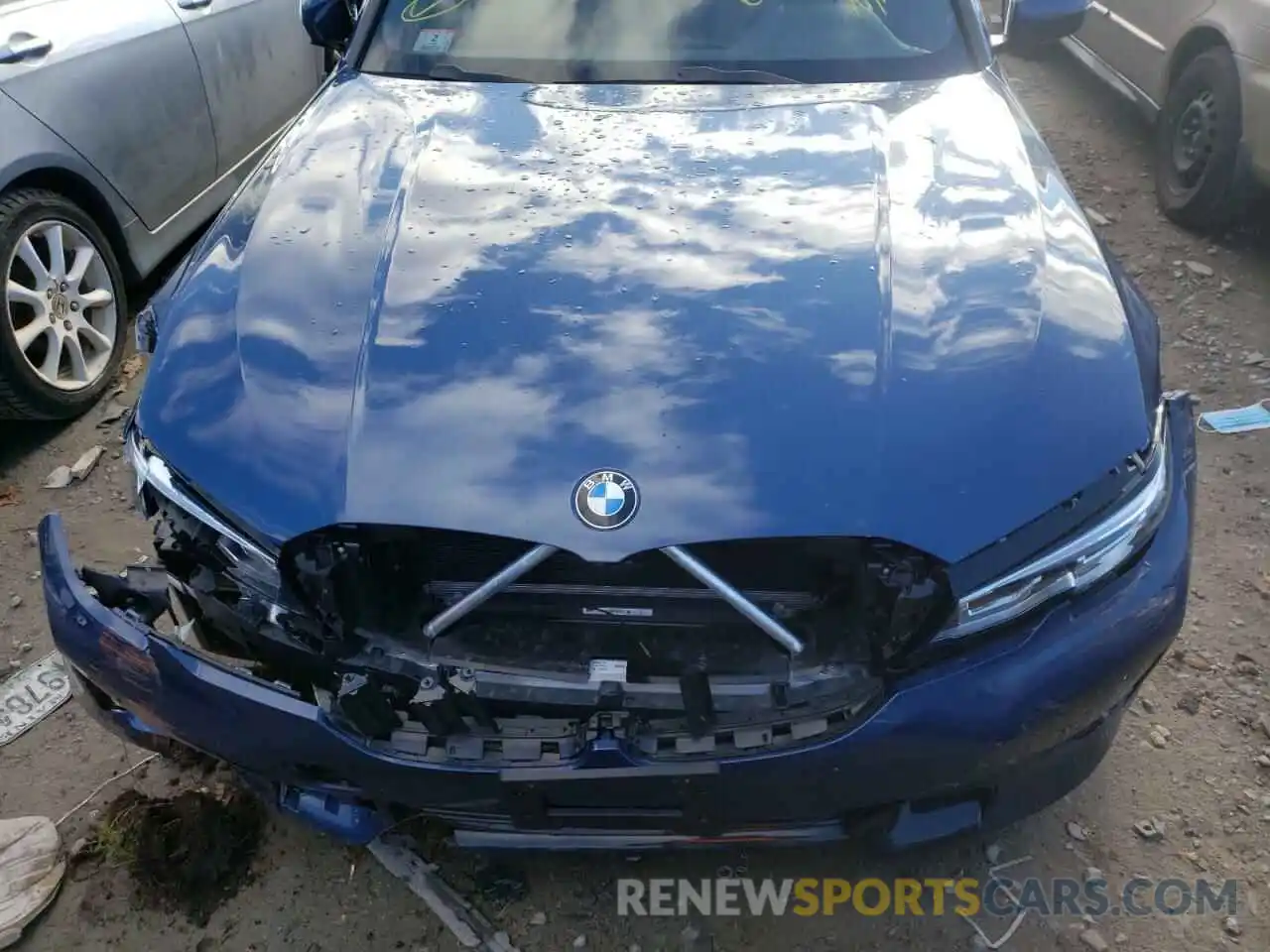 7 Photograph of a damaged car 3MW5R7J08M8B71123 BMW 3 SERIES 2021