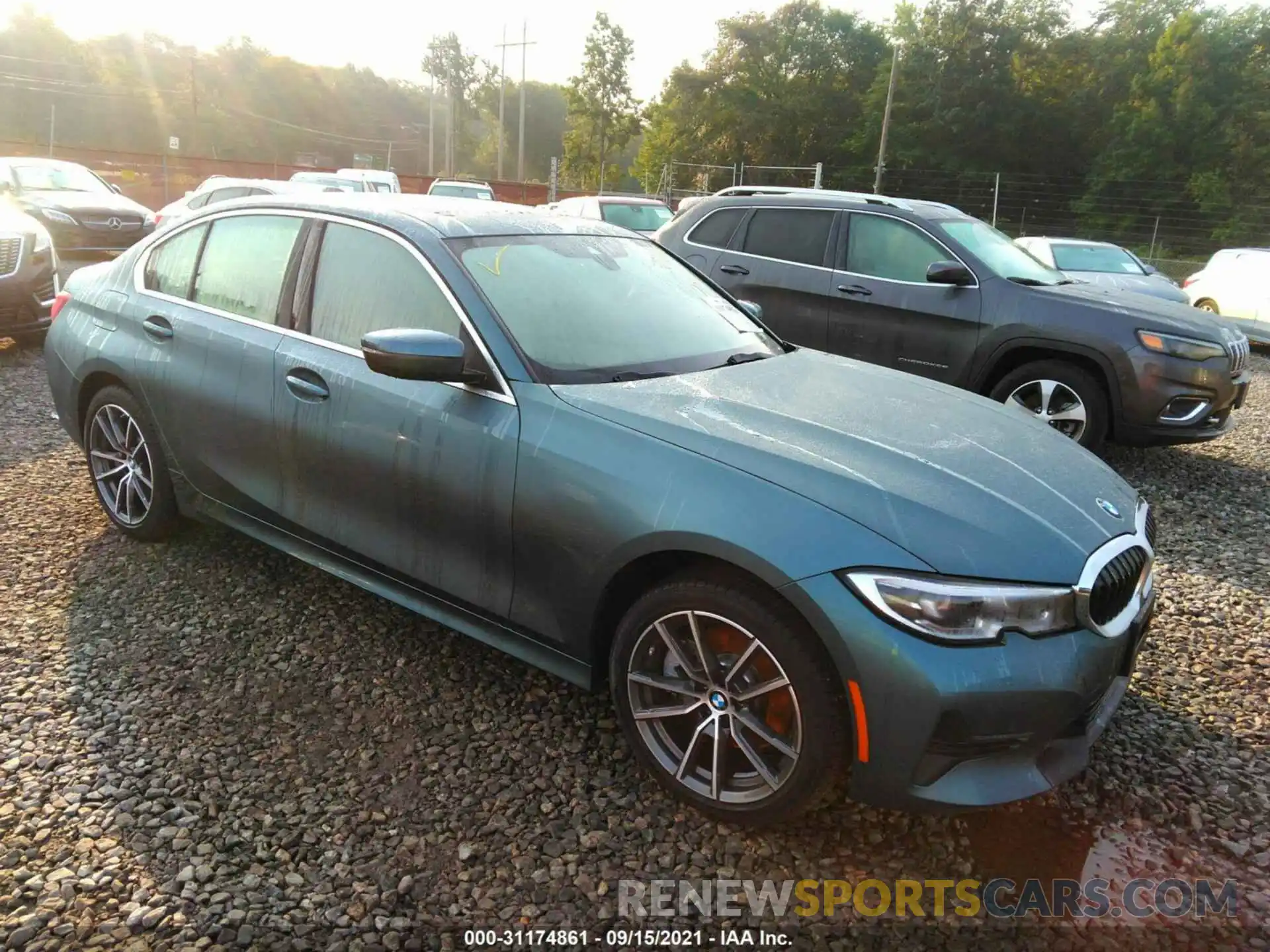 1 Photograph of a damaged car 3MW5R7J08M8B99049 BMW 3 SERIES 2021