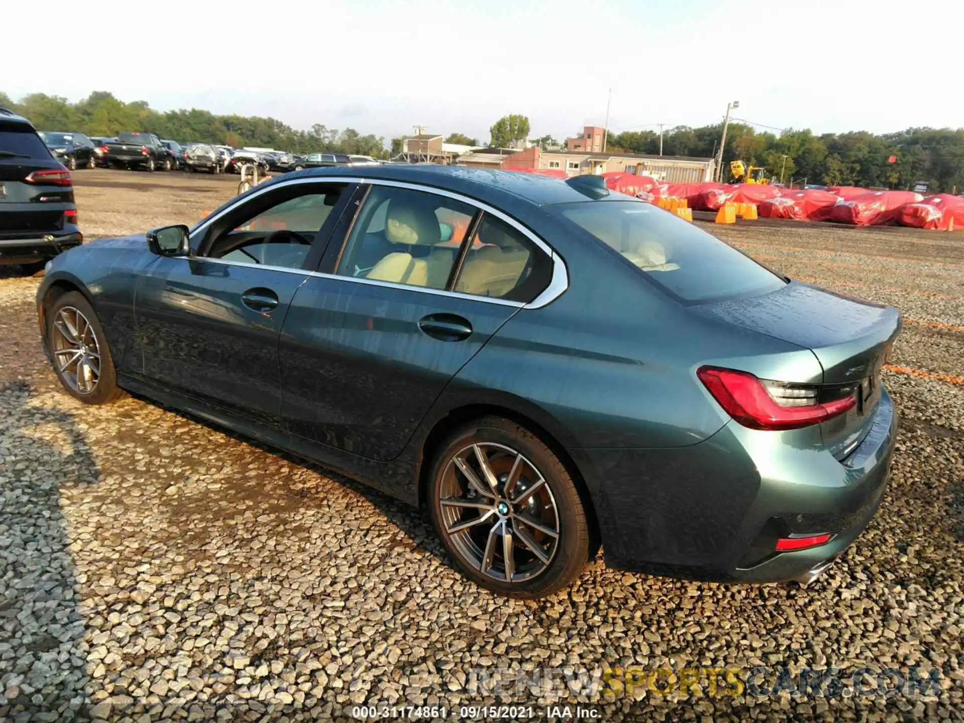 3 Photograph of a damaged car 3MW5R7J08M8B99049 BMW 3 SERIES 2021