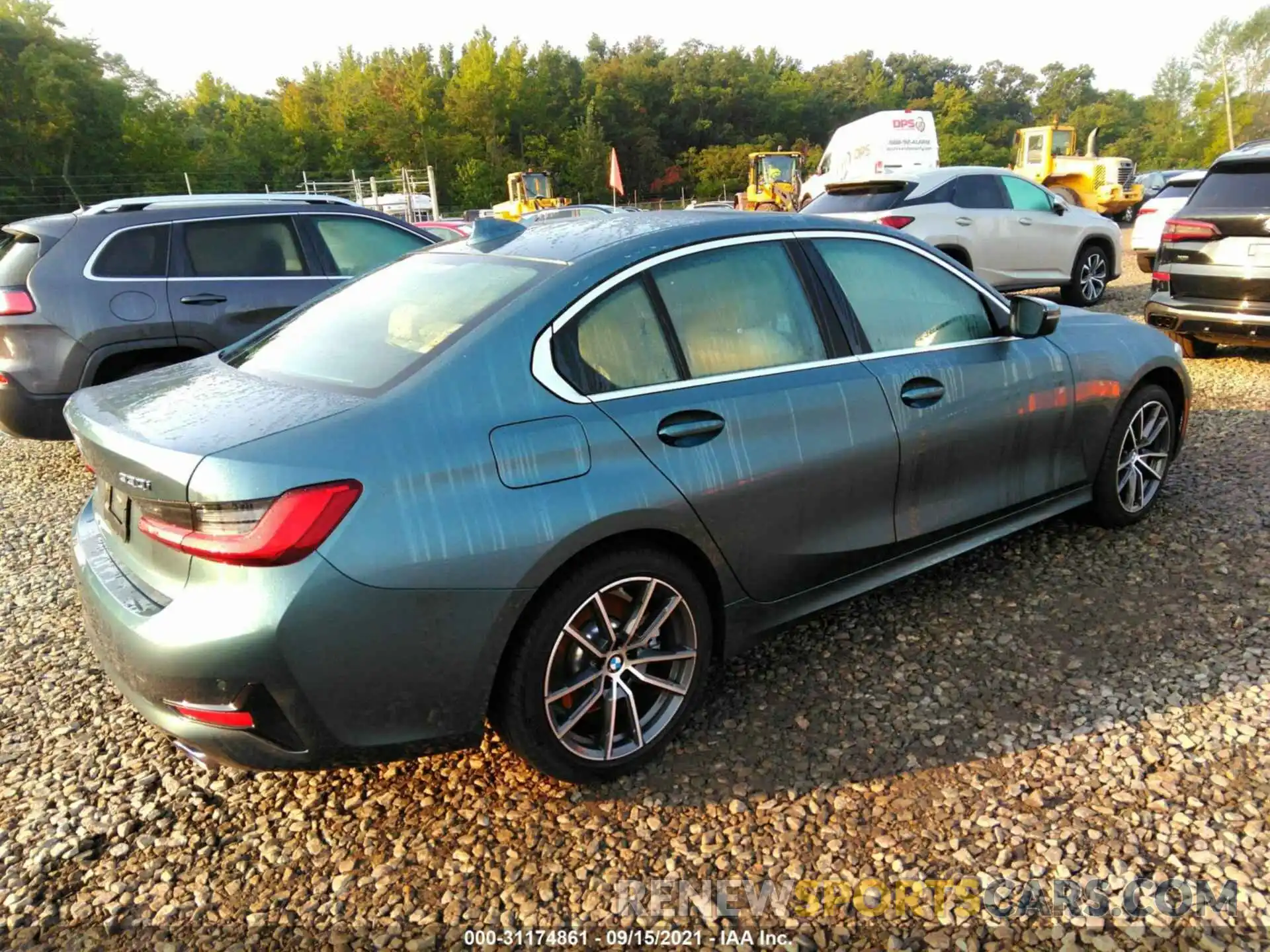 4 Photograph of a damaged car 3MW5R7J08M8B99049 BMW 3 SERIES 2021