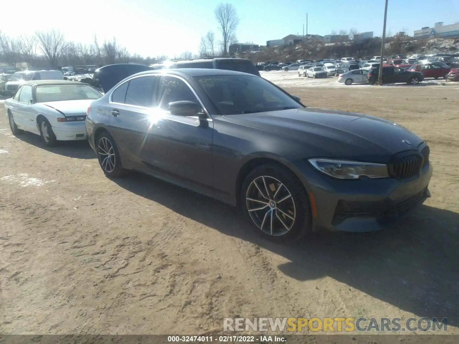 1 Photograph of a damaged car 3MW5R7J08M8C08090 BMW 3 SERIES 2021