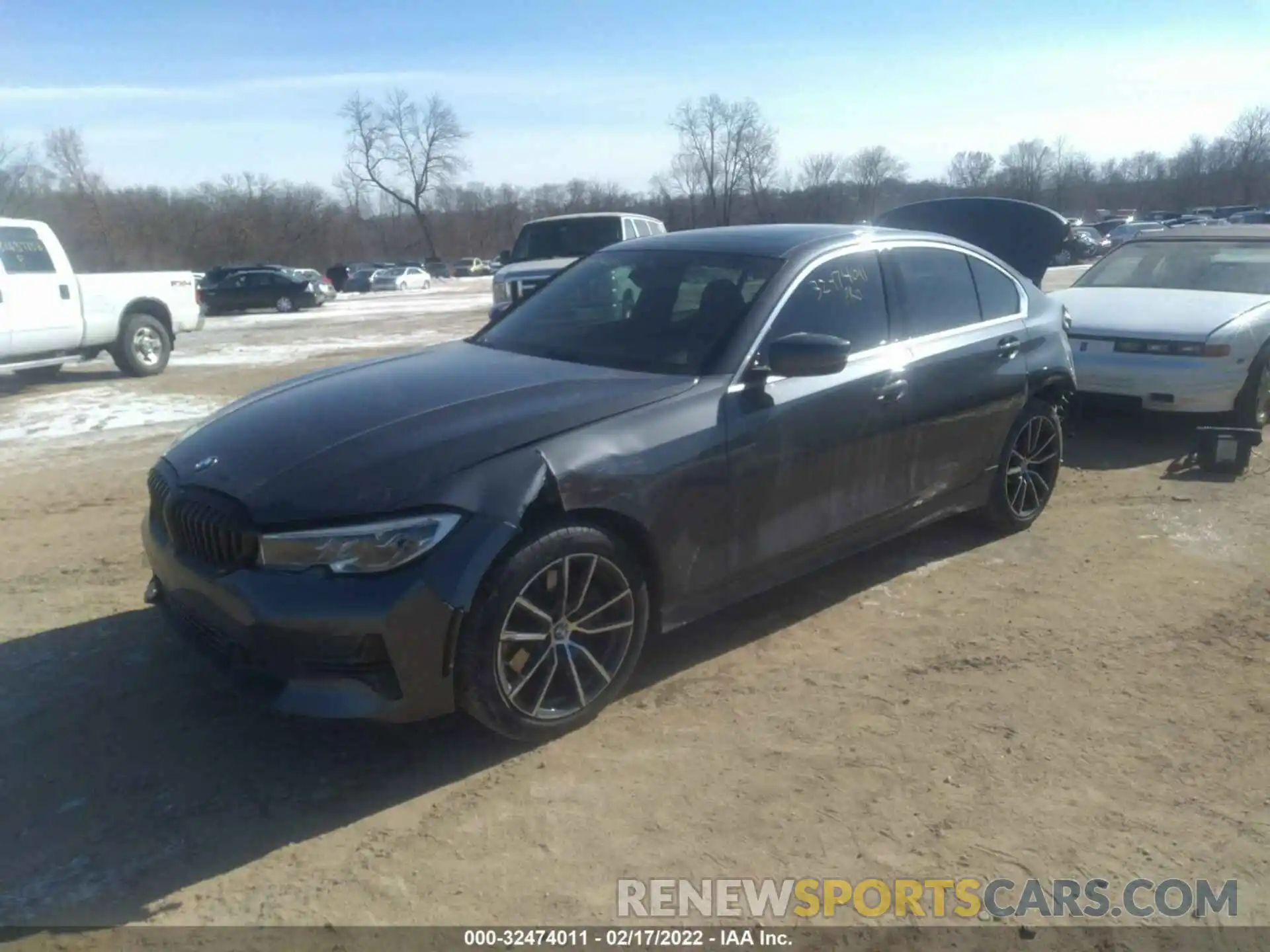 2 Photograph of a damaged car 3MW5R7J08M8C08090 BMW 3 SERIES 2021