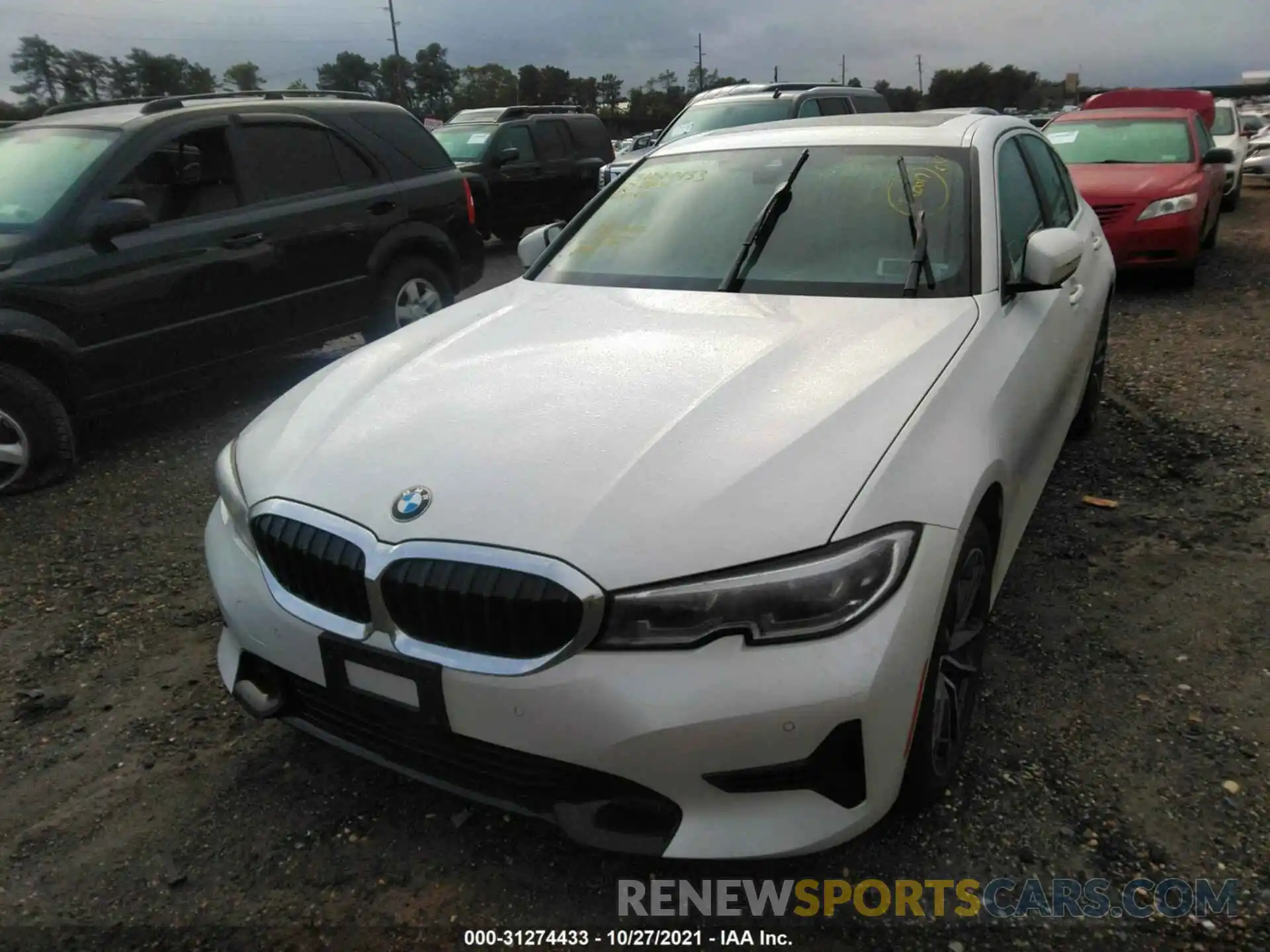 6 Photograph of a damaged car 3MW5R7J09M8B52225 BMW 3 SERIES 2021